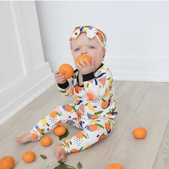 Citrus Bamboo 2pc Pajamas