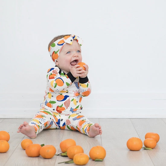 Citrus Bamboo 2pc Pajamas