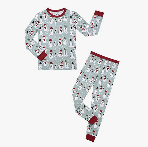Snowman 2pc Bamboo Pajamas