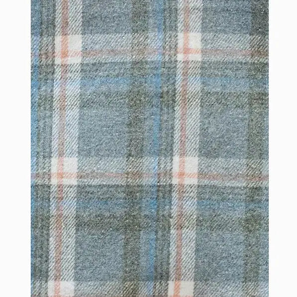 Kinsley Shacket - Blue Plaid Twill