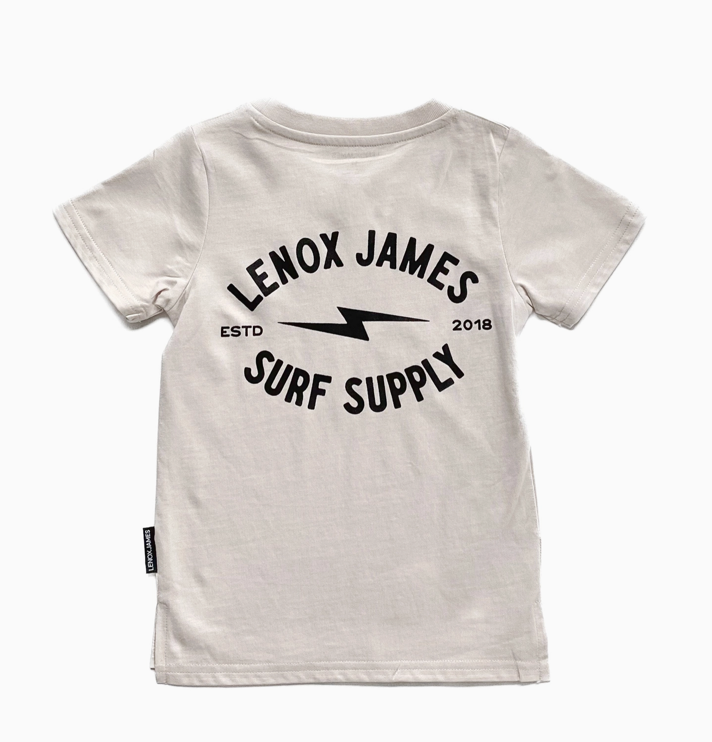 LENOX JAMES Surf Supply Tee - Stone