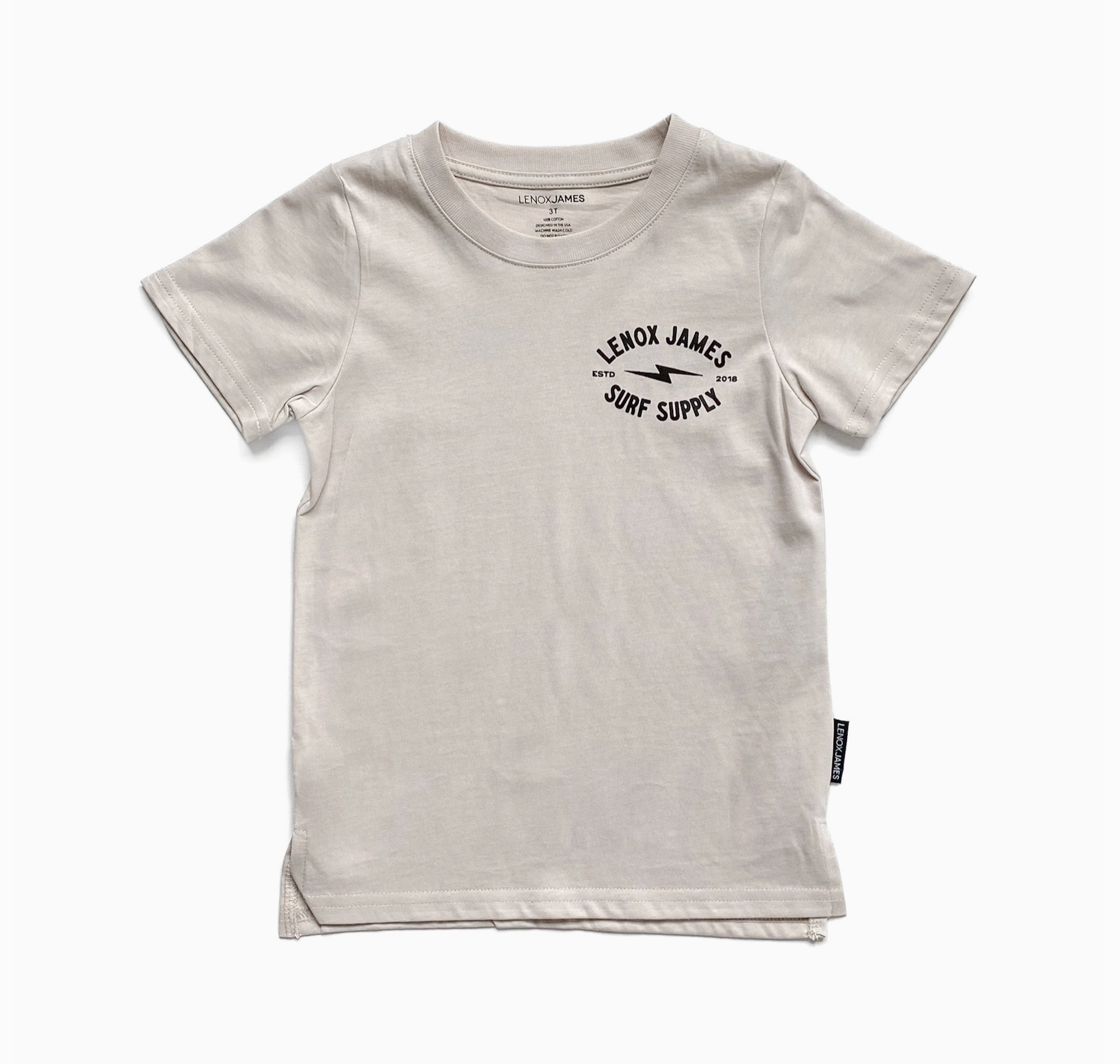 LENOX JAMES Surf Supply Tee - Stone