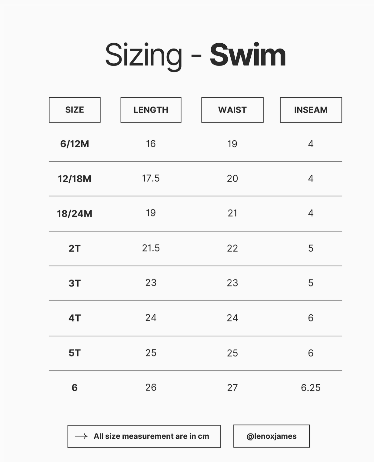 Swim Trunk - Rincon