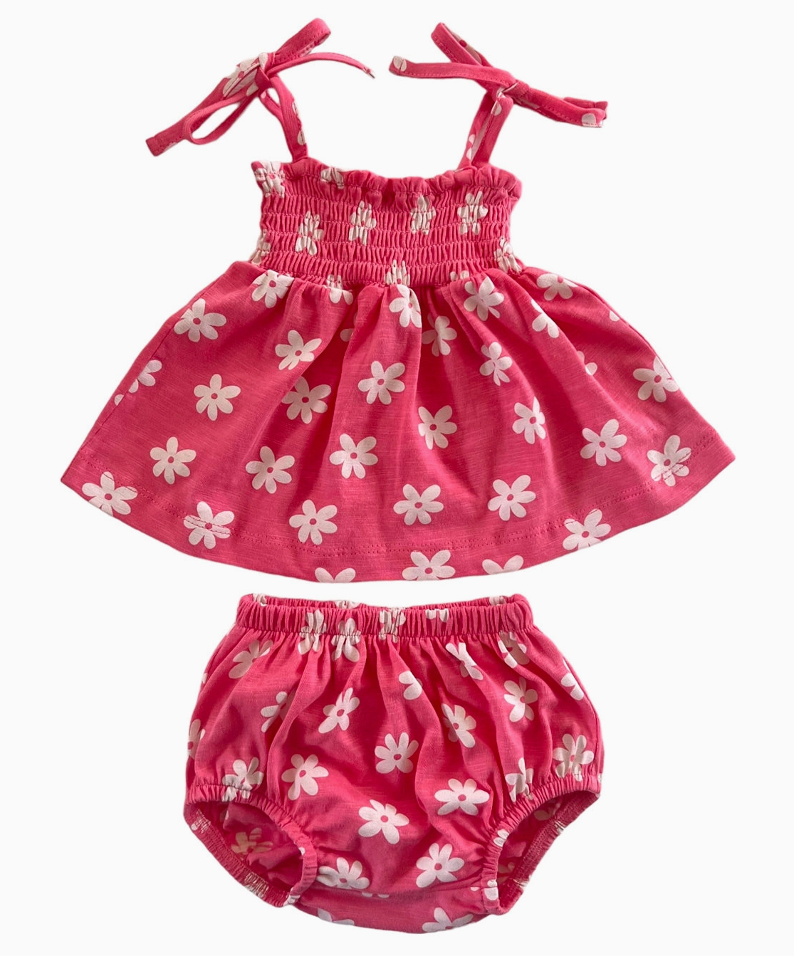 Flower / Organic Smocked Set