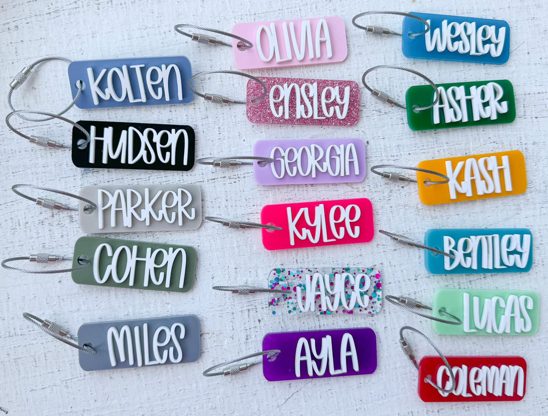 Acrylic Name Tag