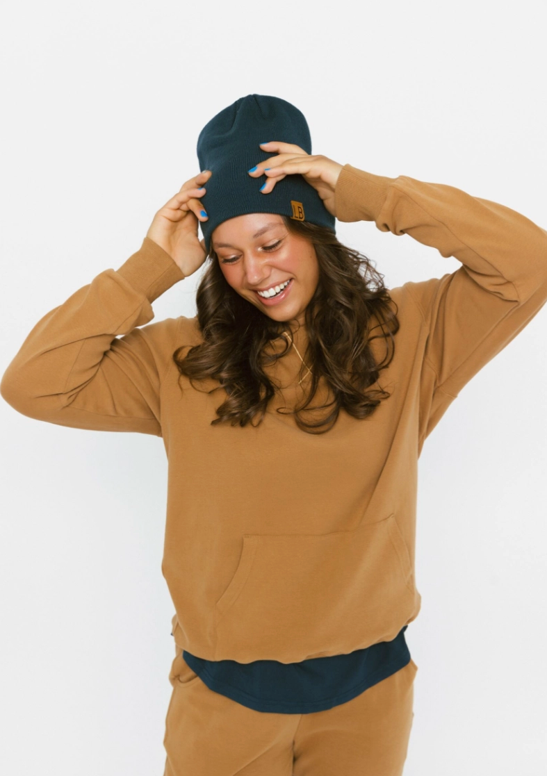 Little Bipsy- Adult Hoodie - Caramel