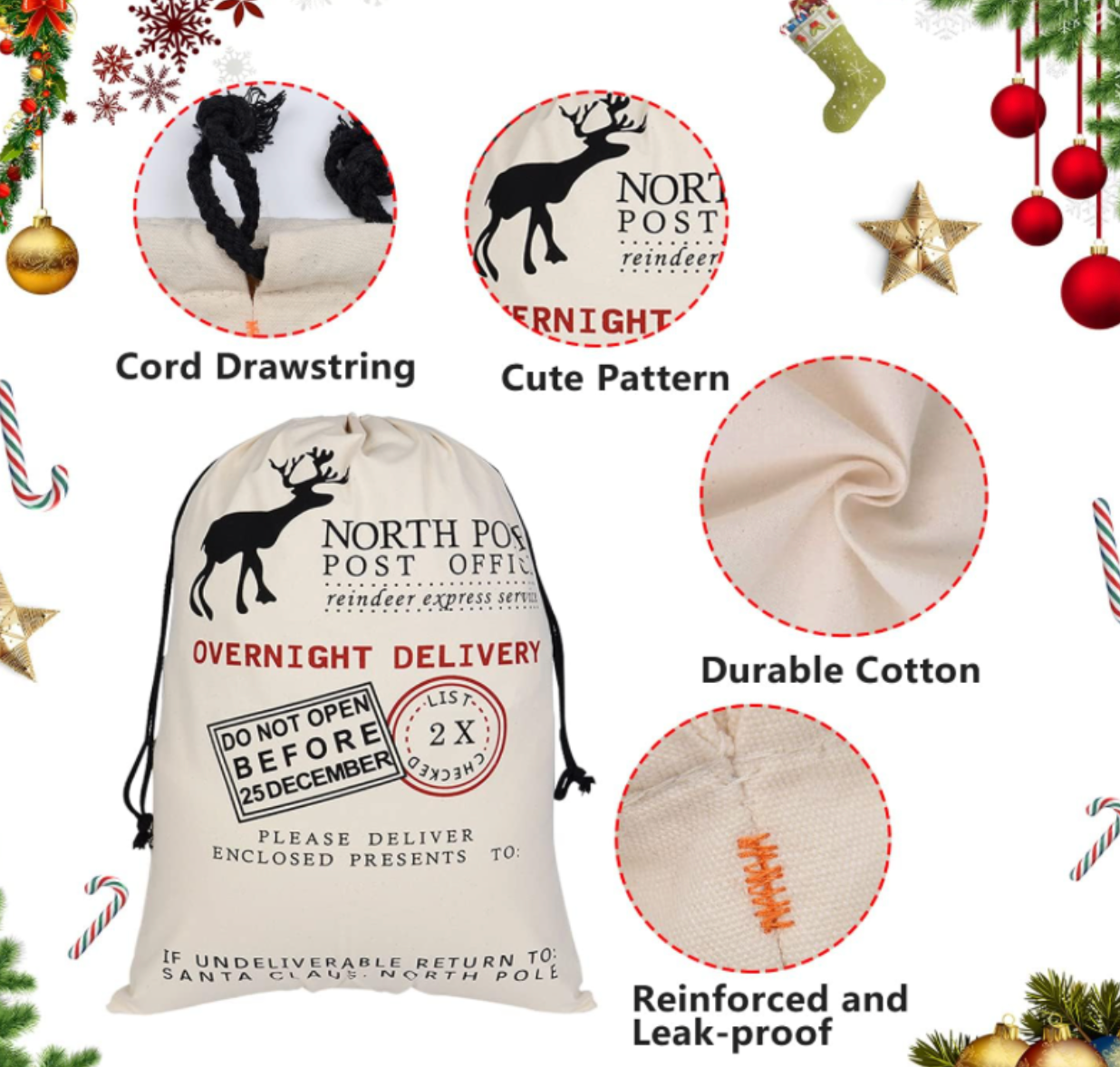 Personalized Santa Sacks