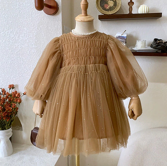 Golden Champagne Tutu Dress