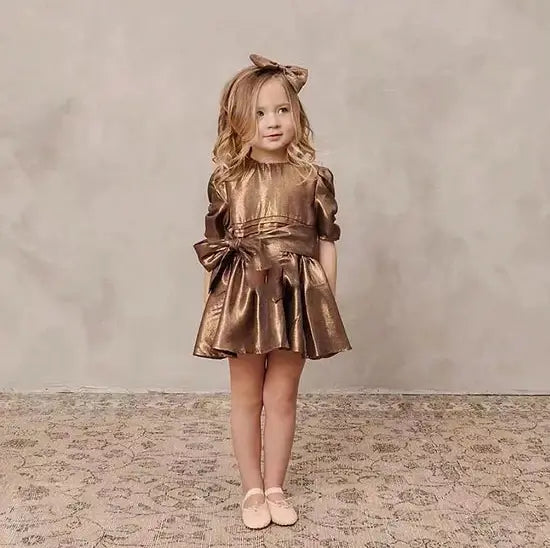 Iridescent Mauve Christmas Dress