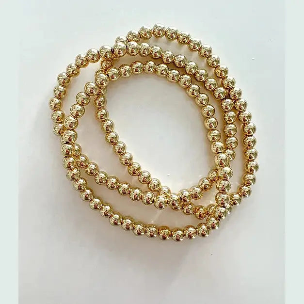 Gold Filled Layering Bracelet- XO, Bria