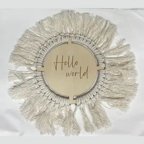 Macrame Monthly Milestone