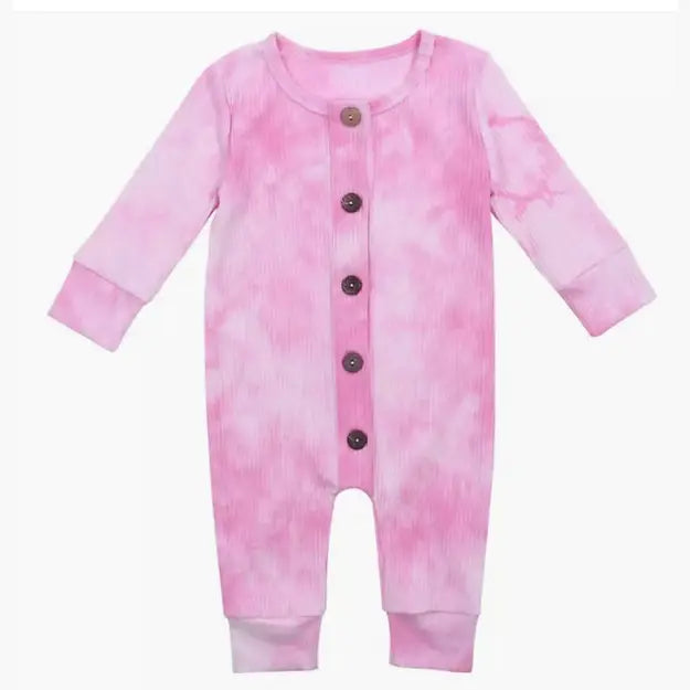 Pink Kimmie Tie-Dye Bodysuit