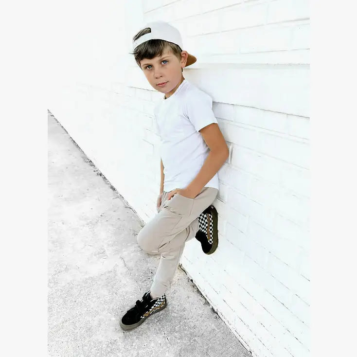 Bamboo Pocket Tee - White