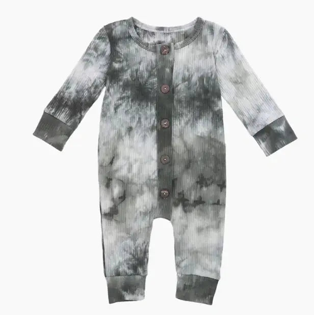 Green Kimmie Tie-Dye Bodysuit