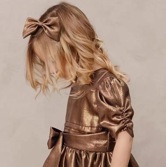 Iridescent Mauve Christmas Dress