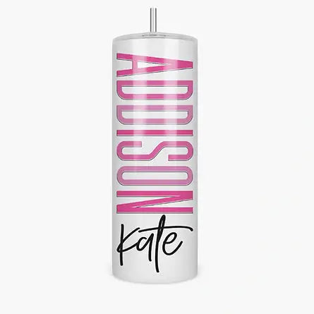 20oz Stainless Steel Personalized Tumbler