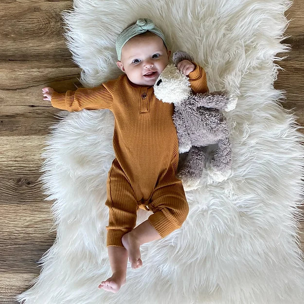 Ginger Ribbed Bodysuit