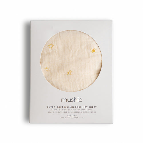 Extra Soft Bassinet Muslin Crib Sheet, Suns