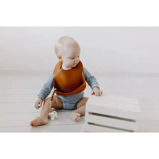 Pumpkin Silicon Bib