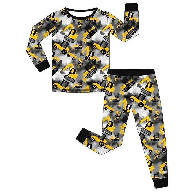 2pc Construction Bamboo Pajamas