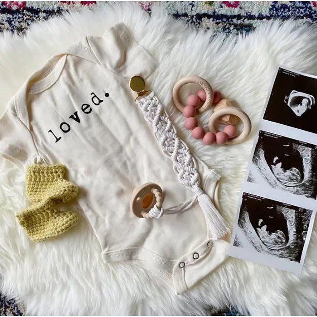 Macrame Pacifier Clip