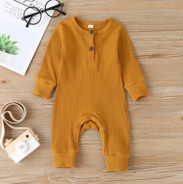 Ginger Ribbed Bodysuit