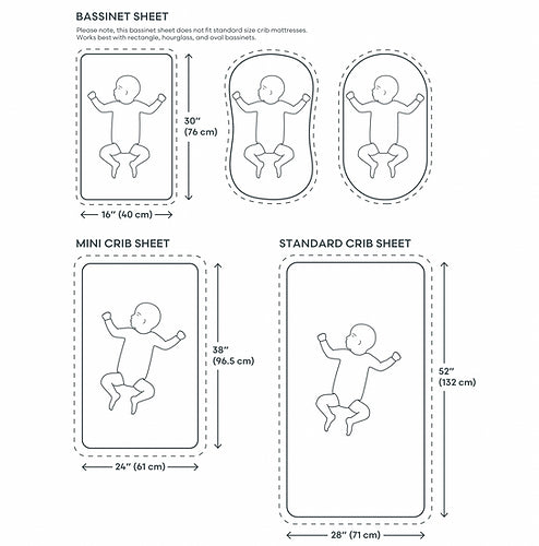 Extra Soft Bassinet Muslin Crib Sheet, Suns