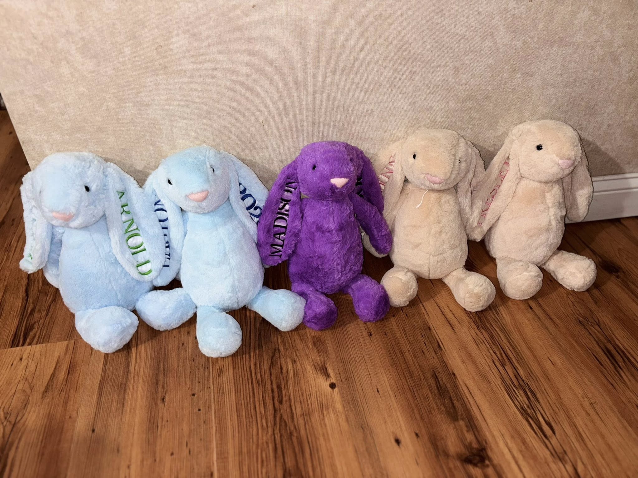 Embroidered Easter Bunny