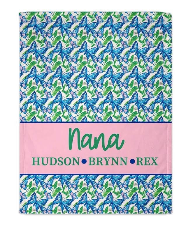 Butterfly Family Blanket