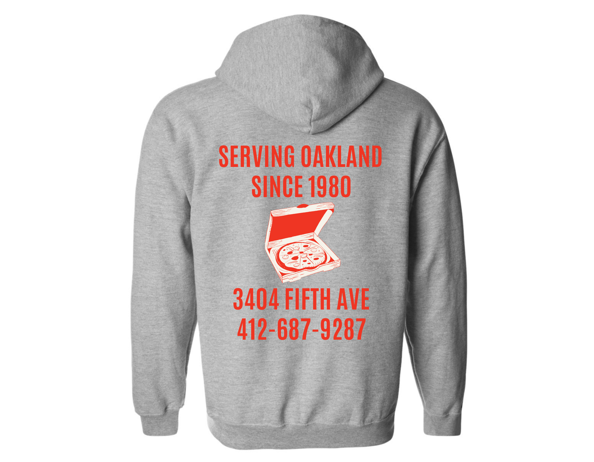 Sciulli's Pizza Sport Grey Zip-Up