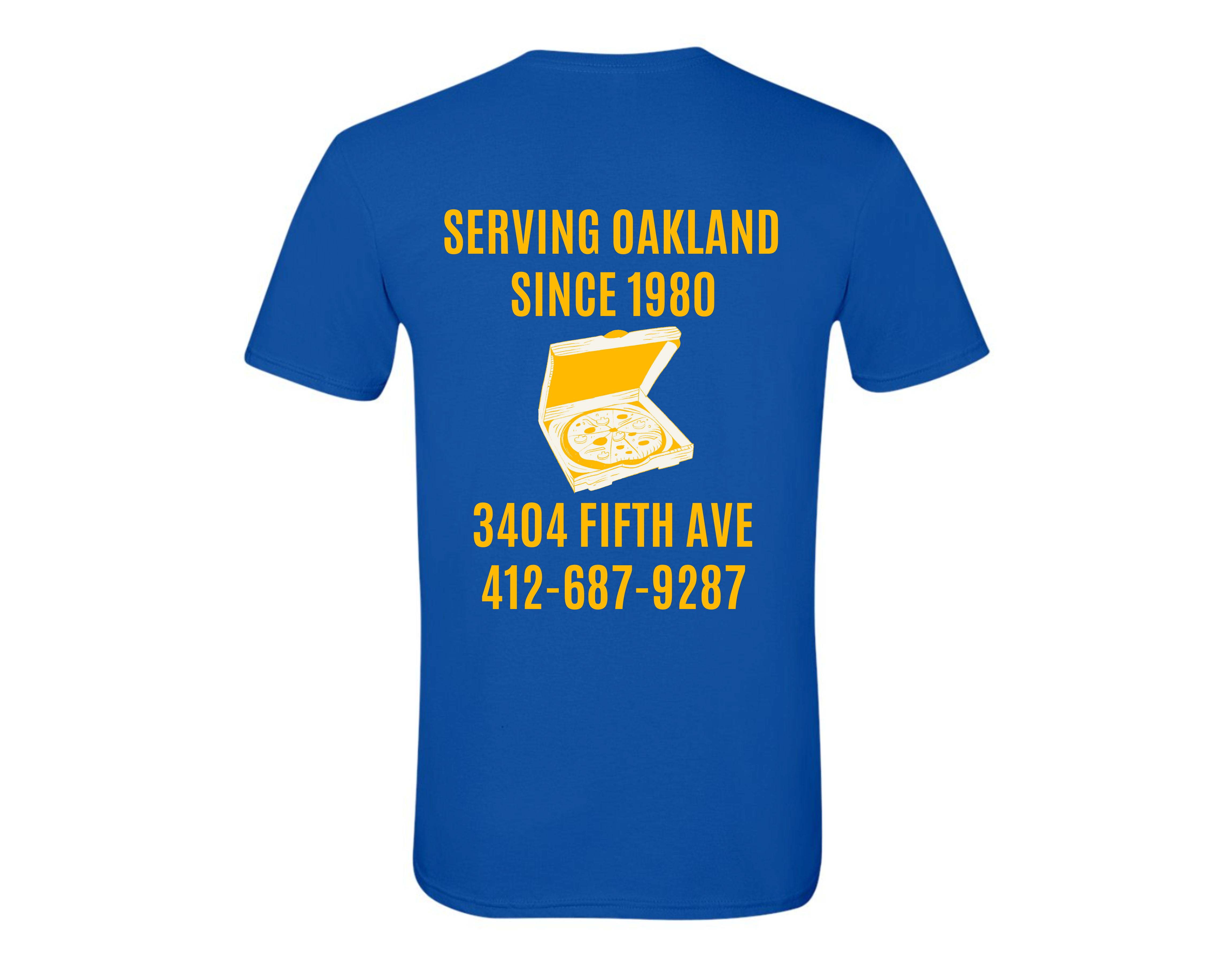 PITT Colors Sciulli's Pizza T-Shirt