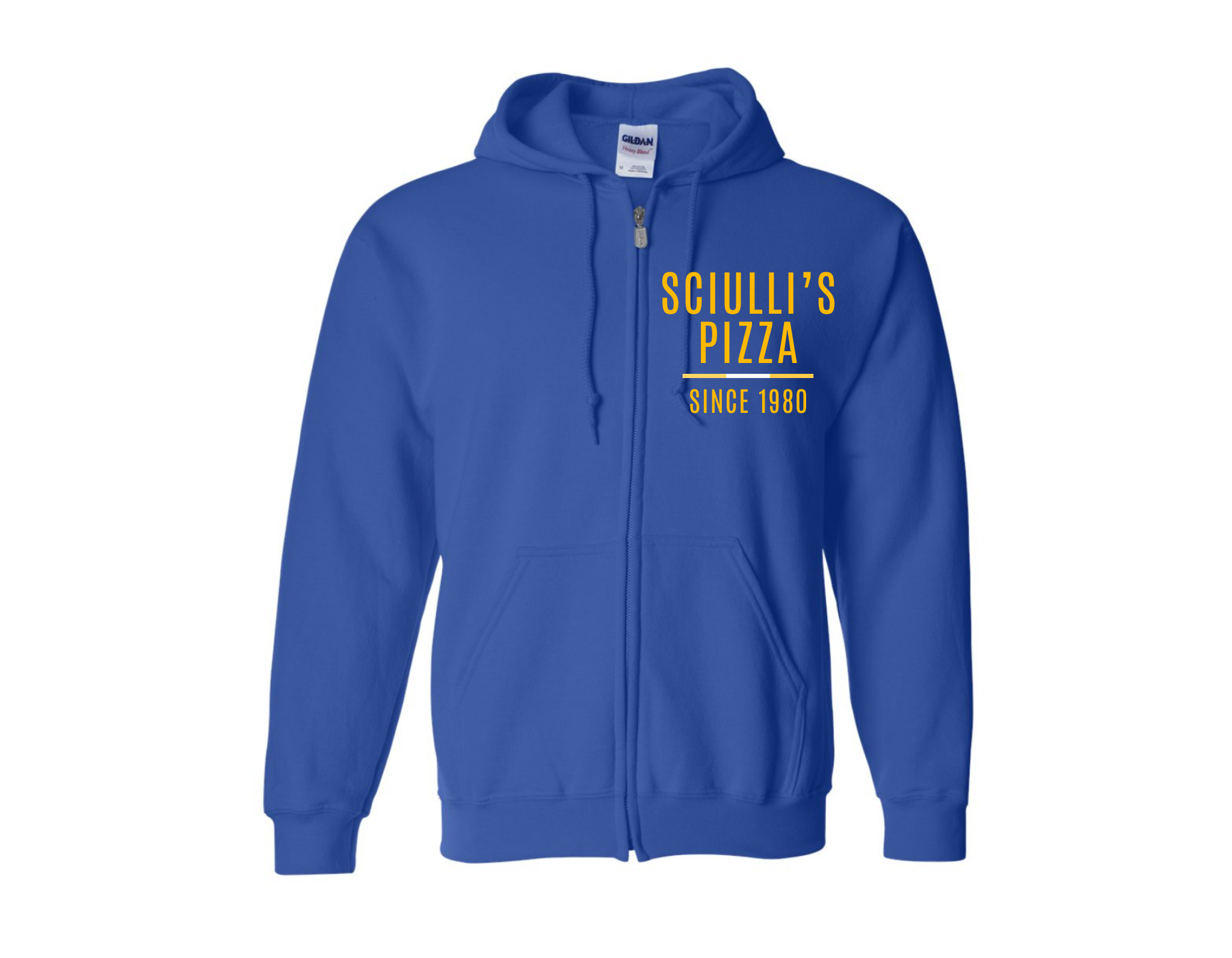 Sciulli's Pizza Pitt Colored Zip-Up