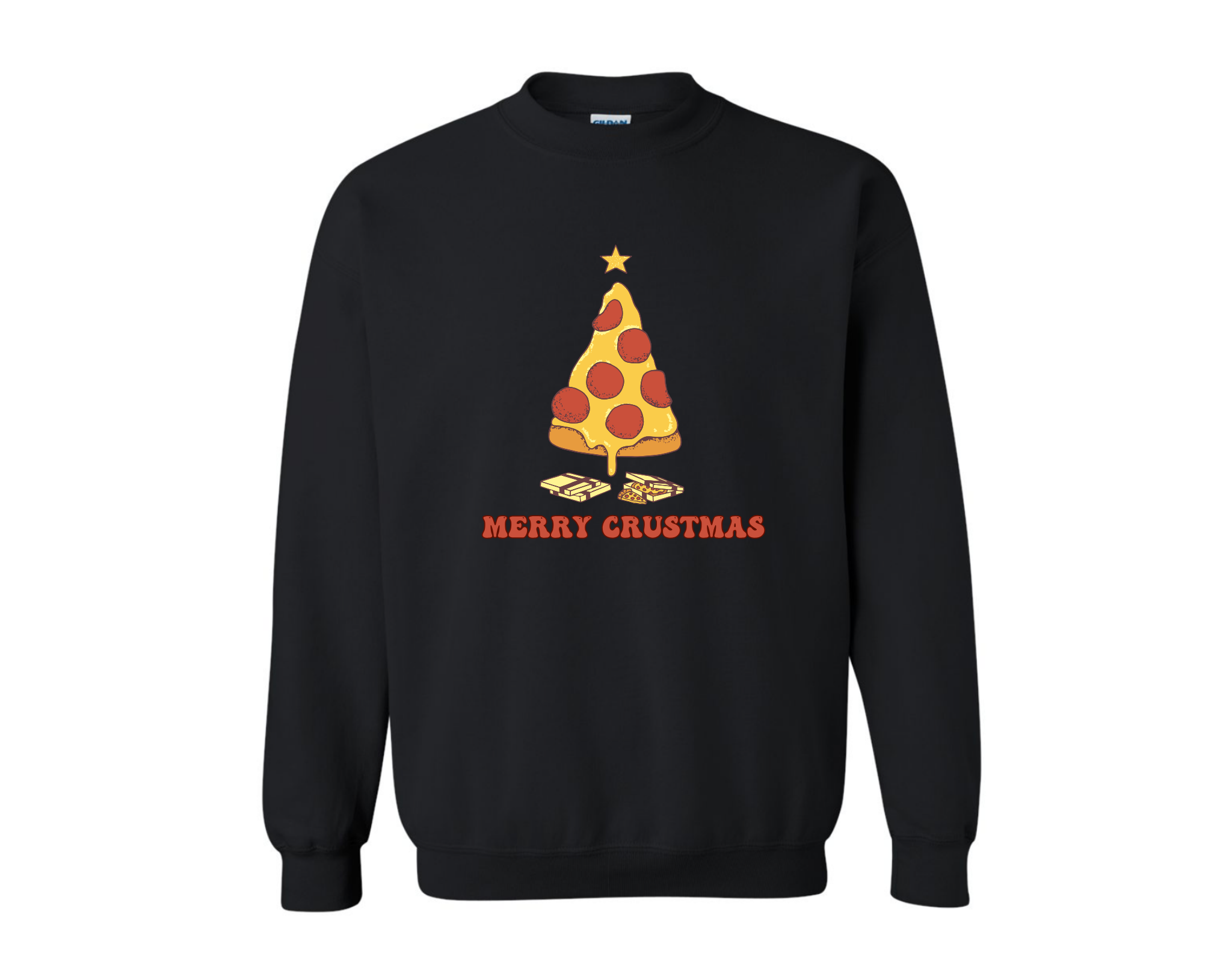 Sciulli's Pizza Merry Crustmas Crewneck