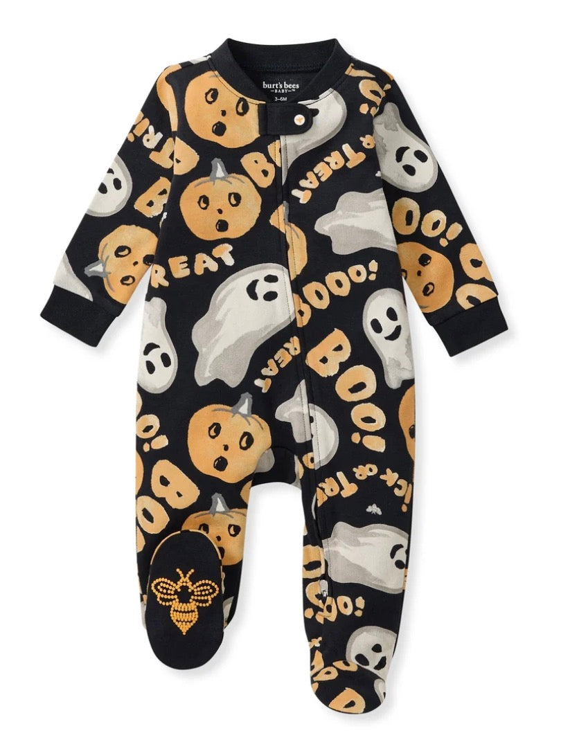 BOO! ORGANIC COTTON SLEEP & PLAY FOOTED
