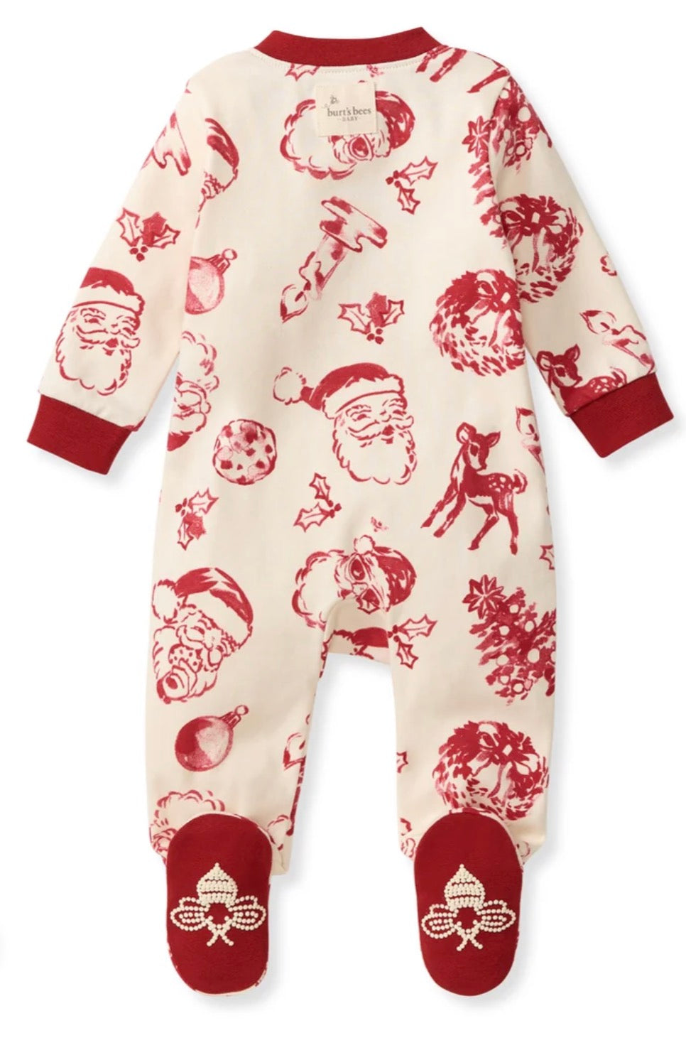 Burt's Bees Baby: Nostalgic Christmas Organic Cotton Sleep & Play Footed