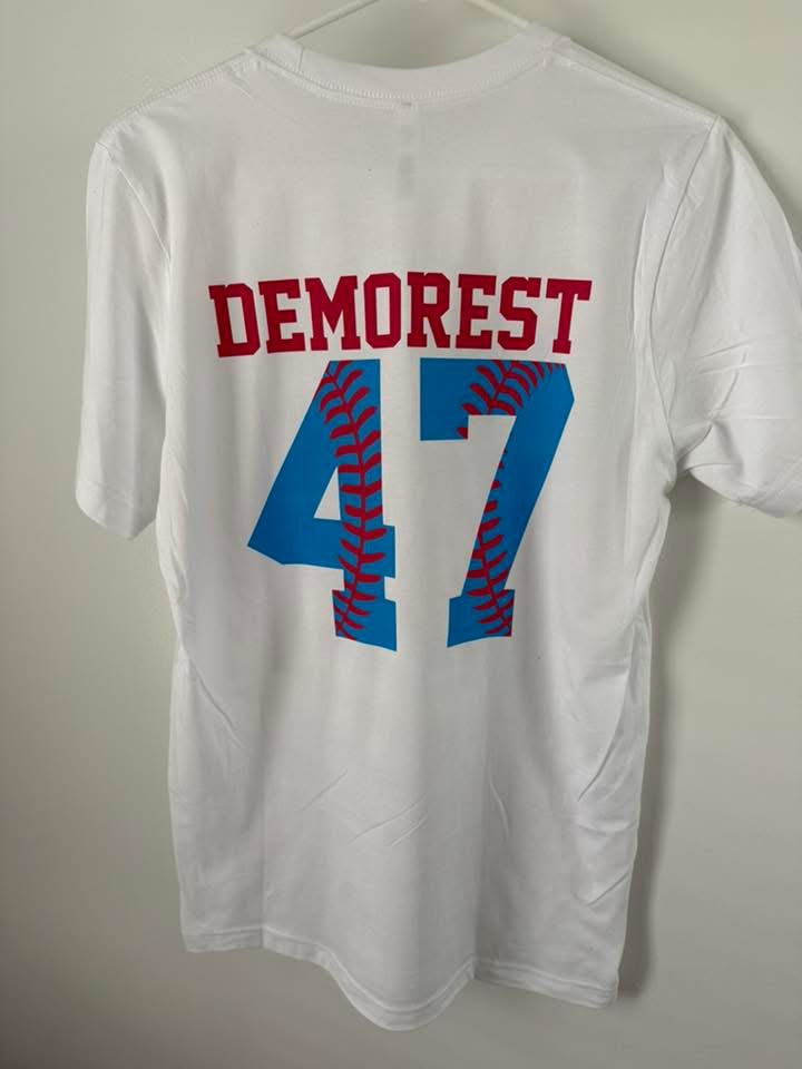 Customized Baseball Mascot T-Shirt