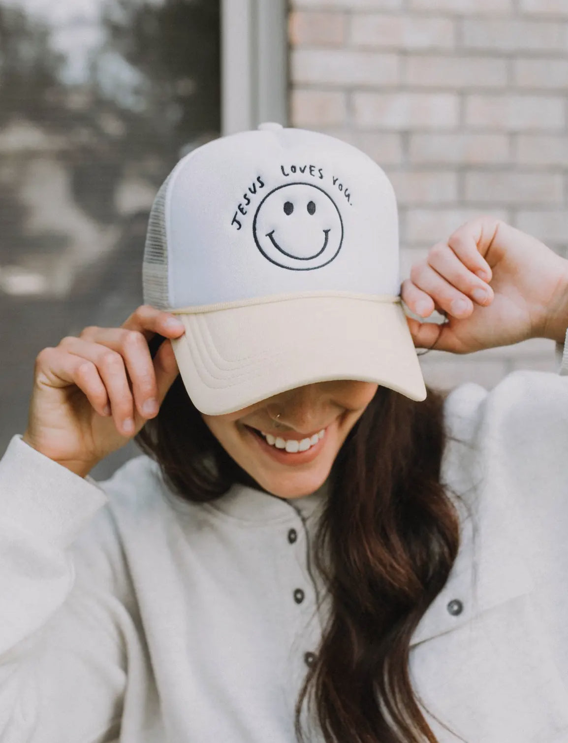 "Jesus Loves You" Trucker Hat