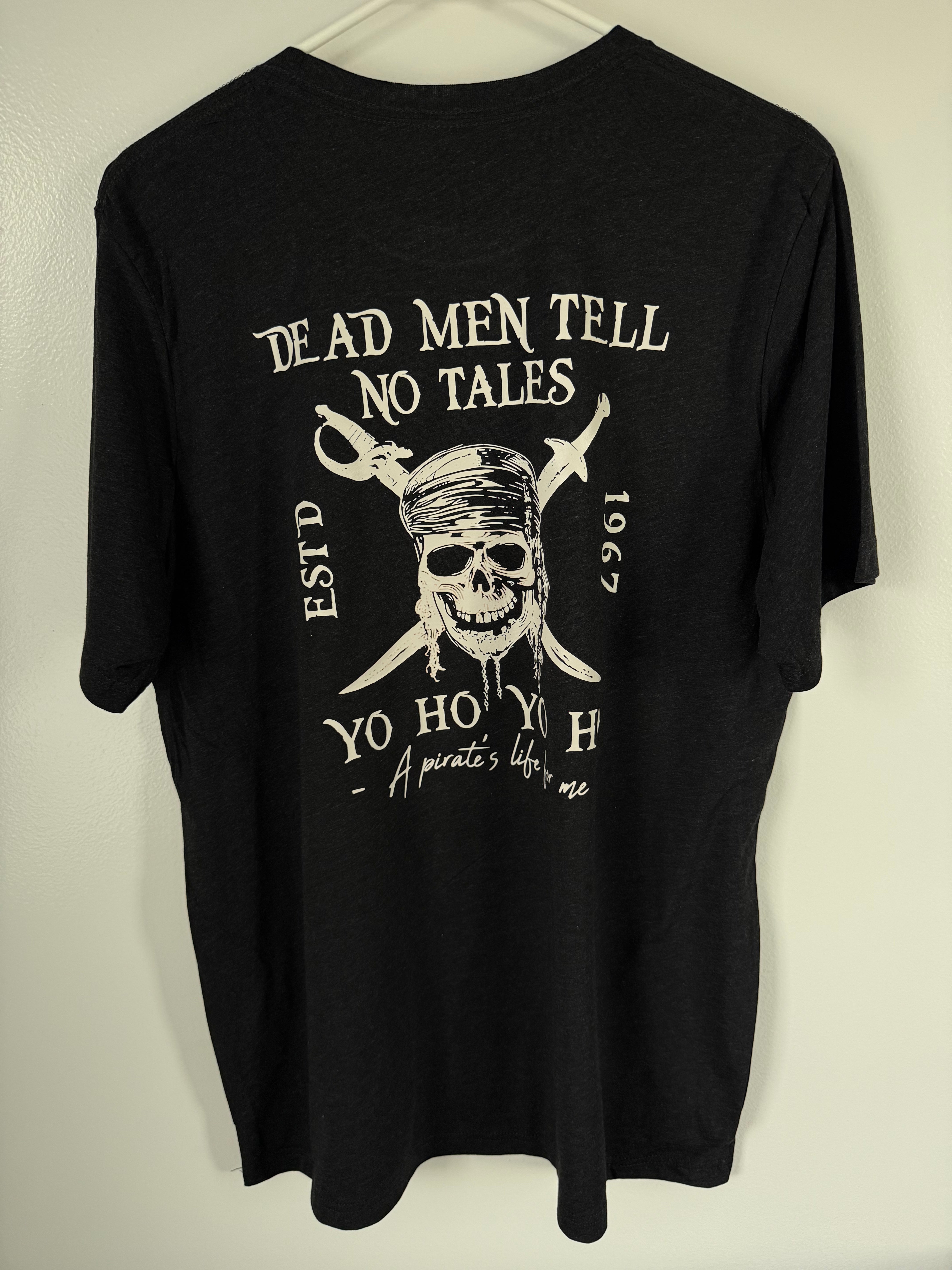 Dead Men Tell No Tales, Black T-Shirt