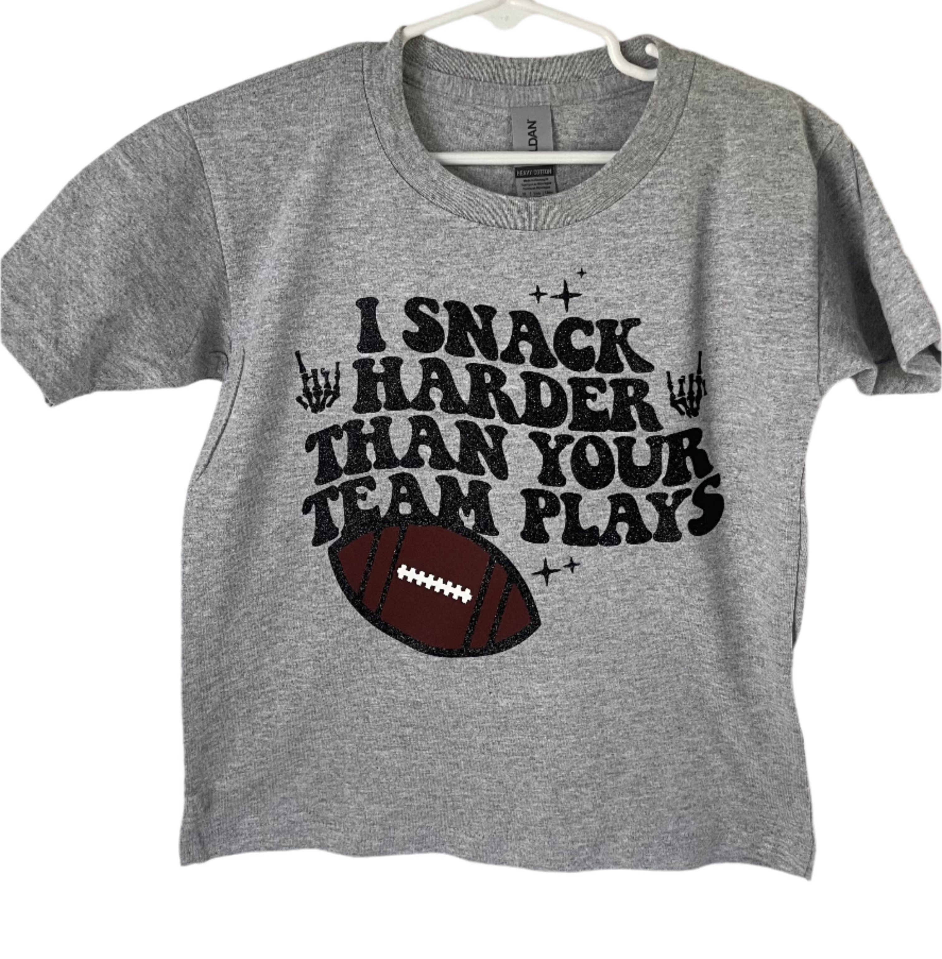 "I Snack Harder Than Your Team Plays" Tee