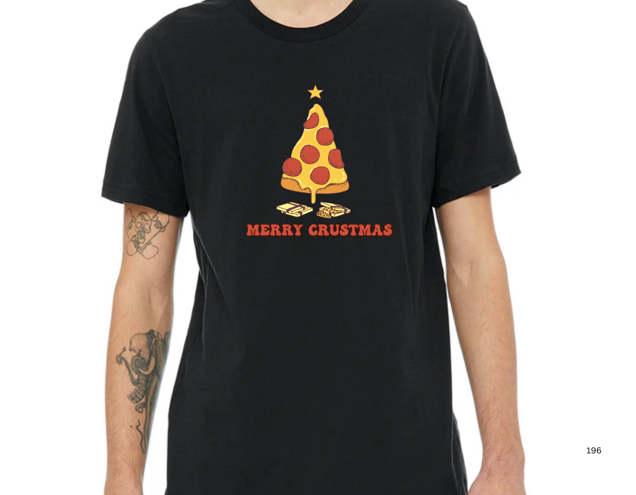 Sciulli's Pizza Merry Chrustmas T-Shirt