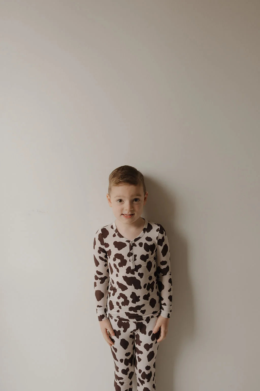 Forever French: 2pc Bamboo Short Set, Moo
