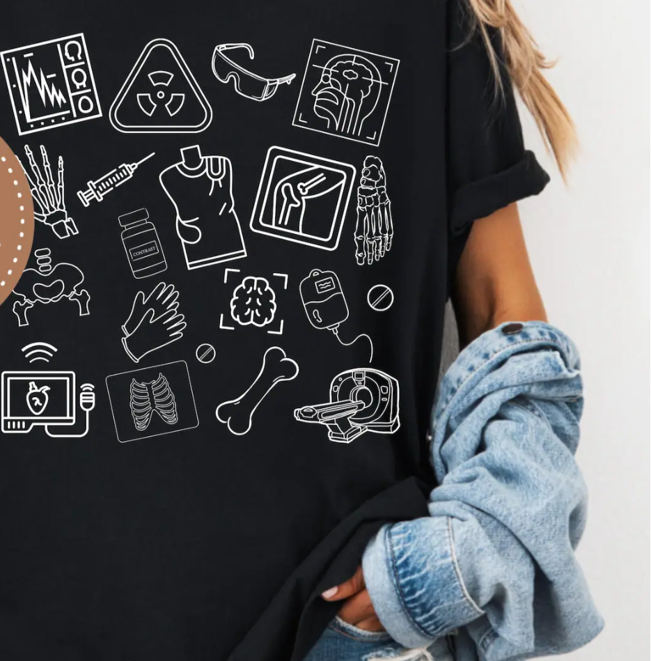 Radiology Tech Doodle T-Shirt