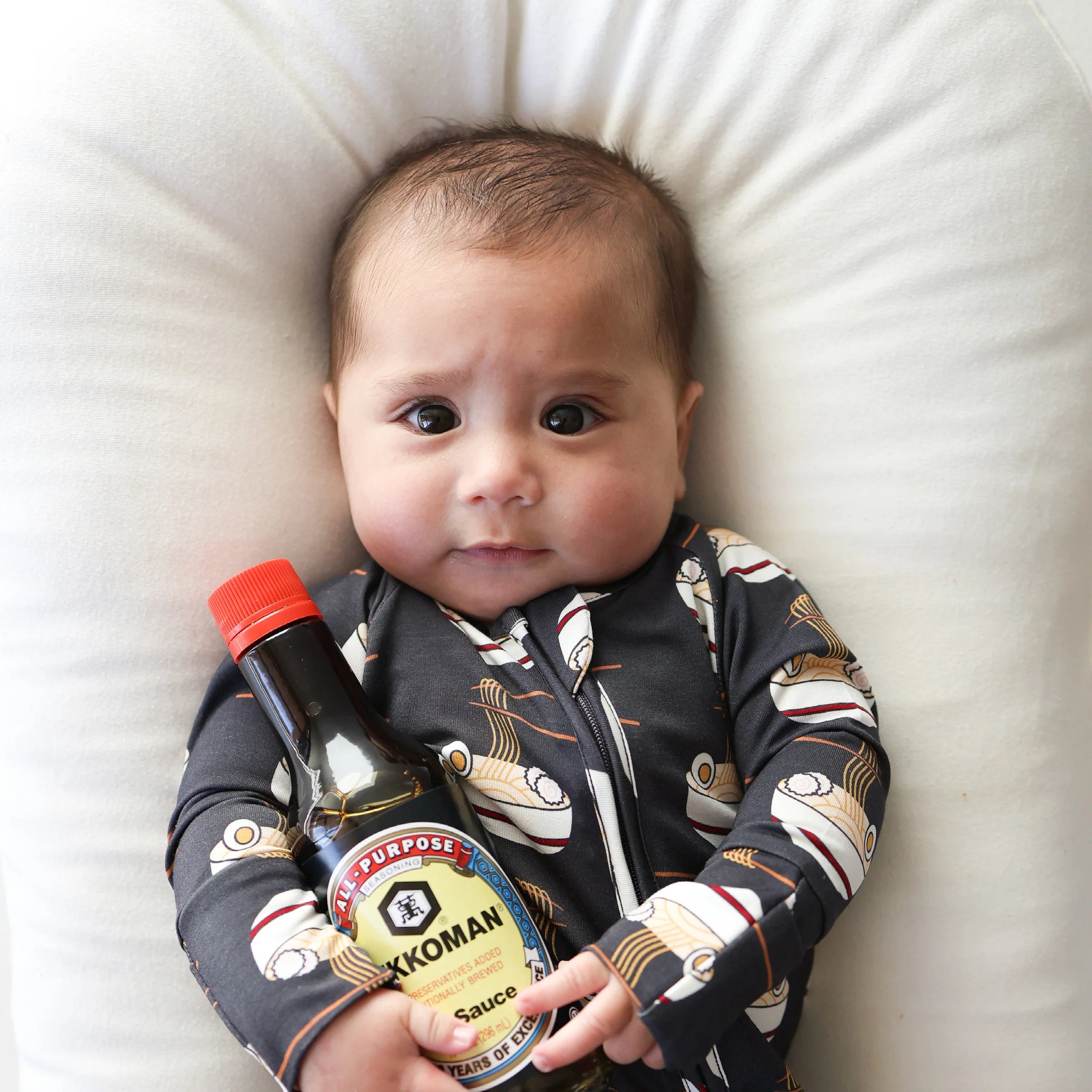 FOREVER FRENCH:  Ramen Bamboo Pajamas, Bodysuit