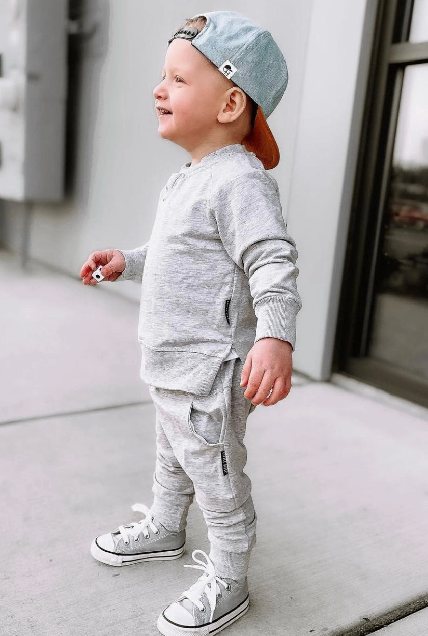 Little Bipsy joggers and store sweatshirts bundle