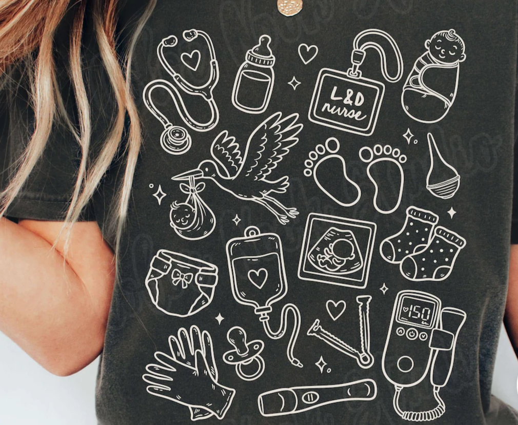 Labor & Delivery Doodle T-Shirt
