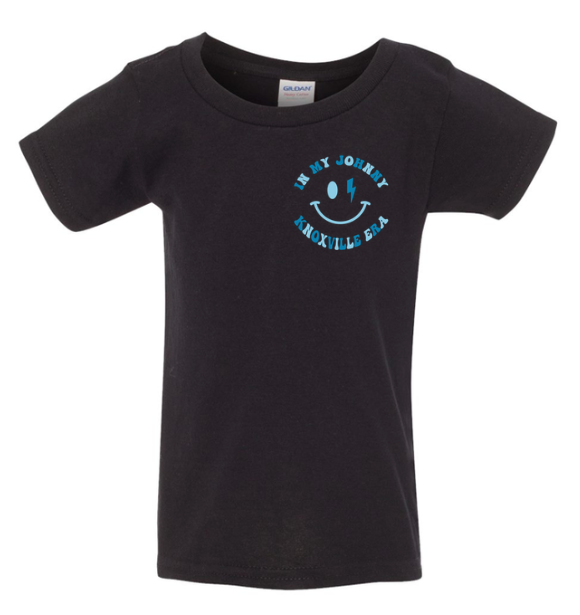 "In My Johnny Knoxville Era" Tee, Blue