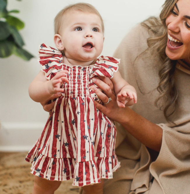 Burt's Bees Baby: Stars & Stripes Organic Cotton Dress
