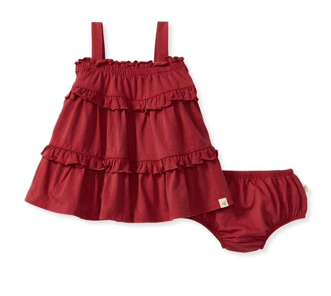Burt's Bees Baby: Acid Wash Organic Cotton Dress
