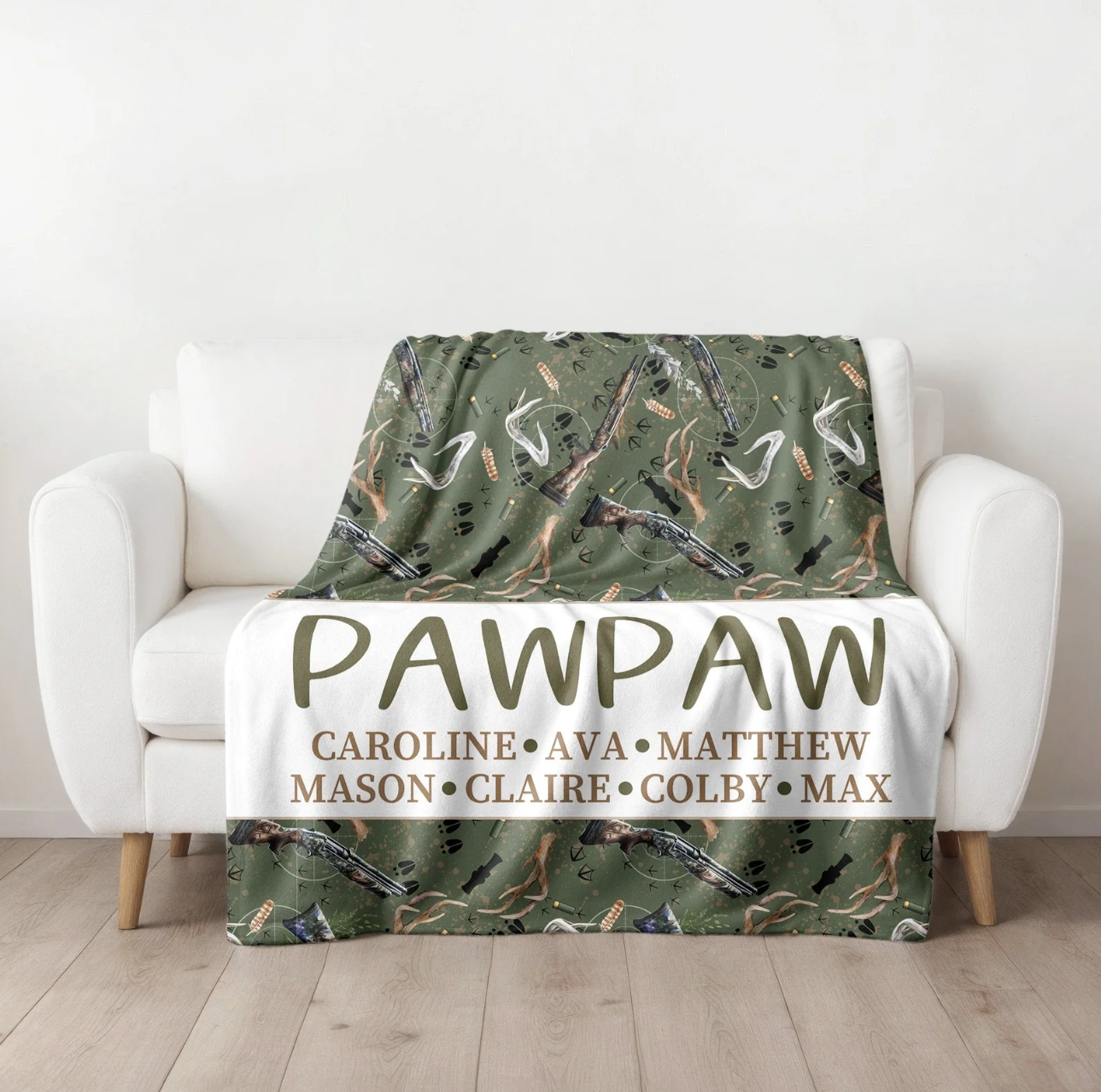 Antlers & Ammo Family Blanket