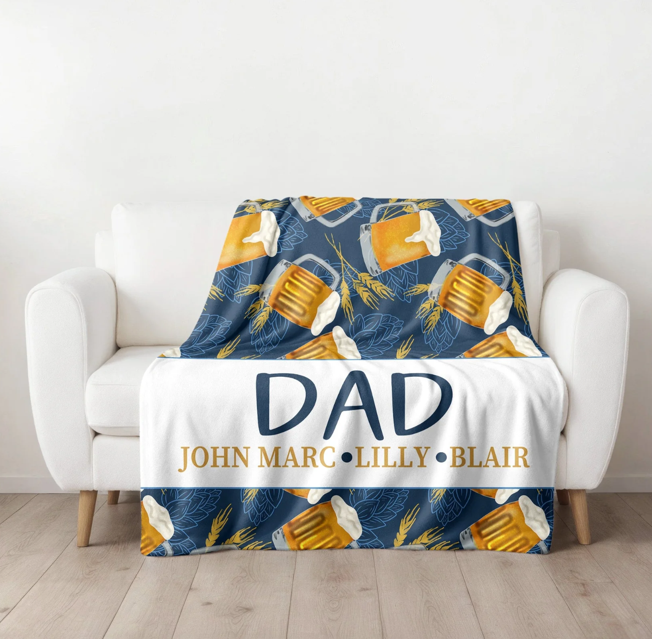 Favorite Beverage Family Blanket